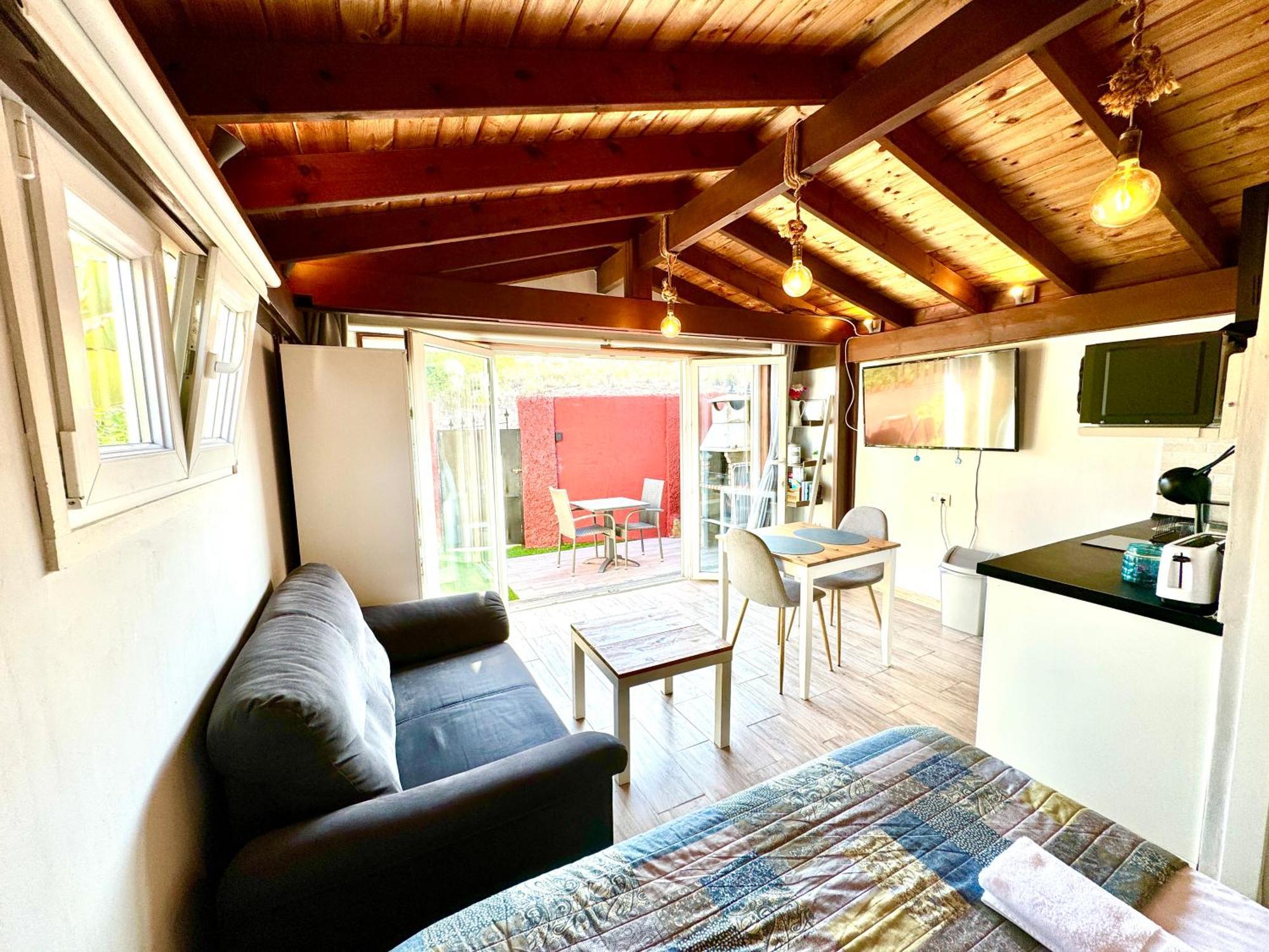 3 Casita-Estudio Con Jardin En La Playa Puerto Marino Bagian luar foto