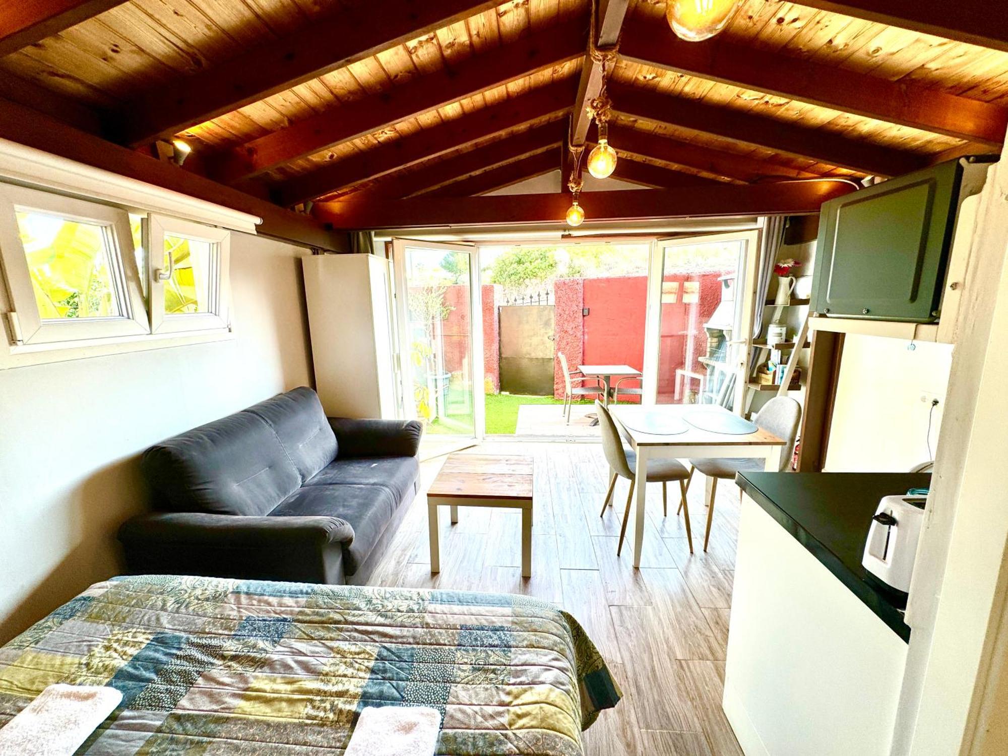 3 Casita-Estudio Con Jardin En La Playa Puerto Marino Bagian luar foto